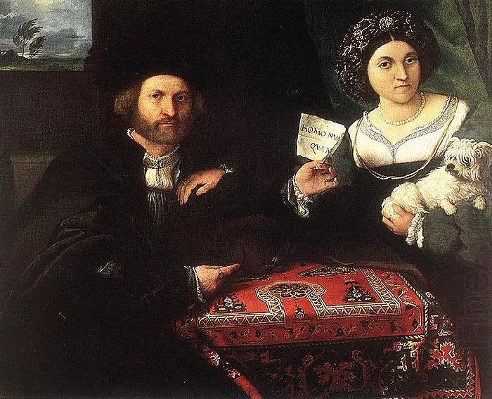 Husband and Wife, Lorenzo Lotto